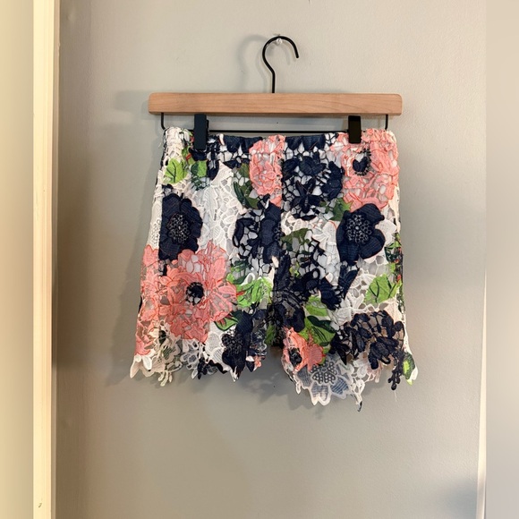 Hot & Delicious High Waist White and Pink Shorts - Picture 7 of 7